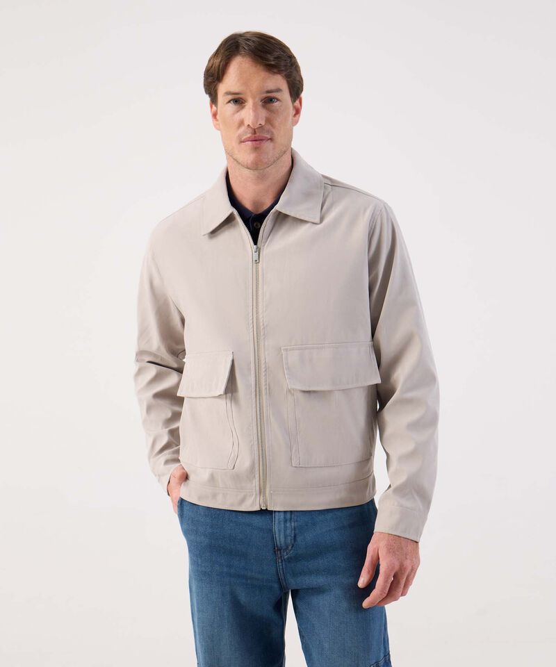 Chaqueta Ligera de Hombre Estilo Harrington
