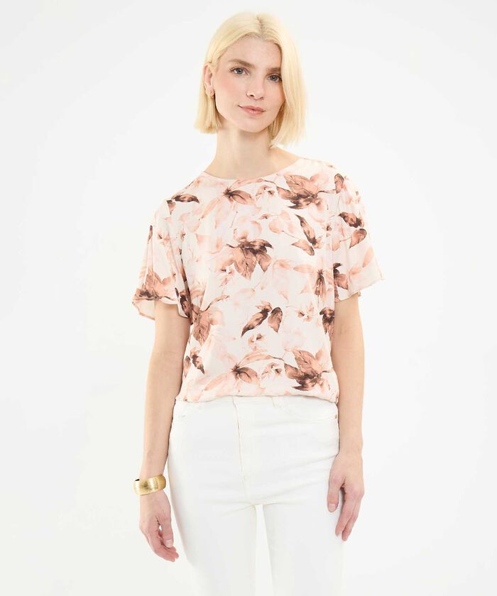 Blusa Estampado Botánico
