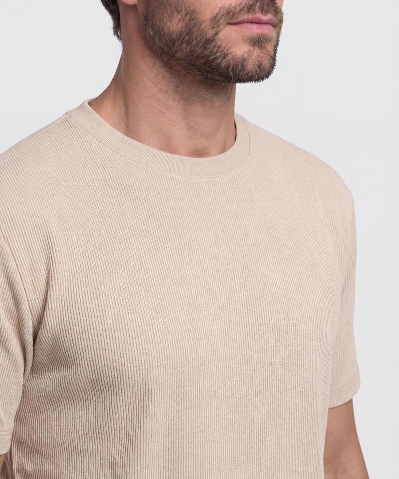 Camiseta Regular Fit Unicolor para Hombre