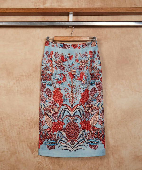 Falda Estampada Beatriz Camacho