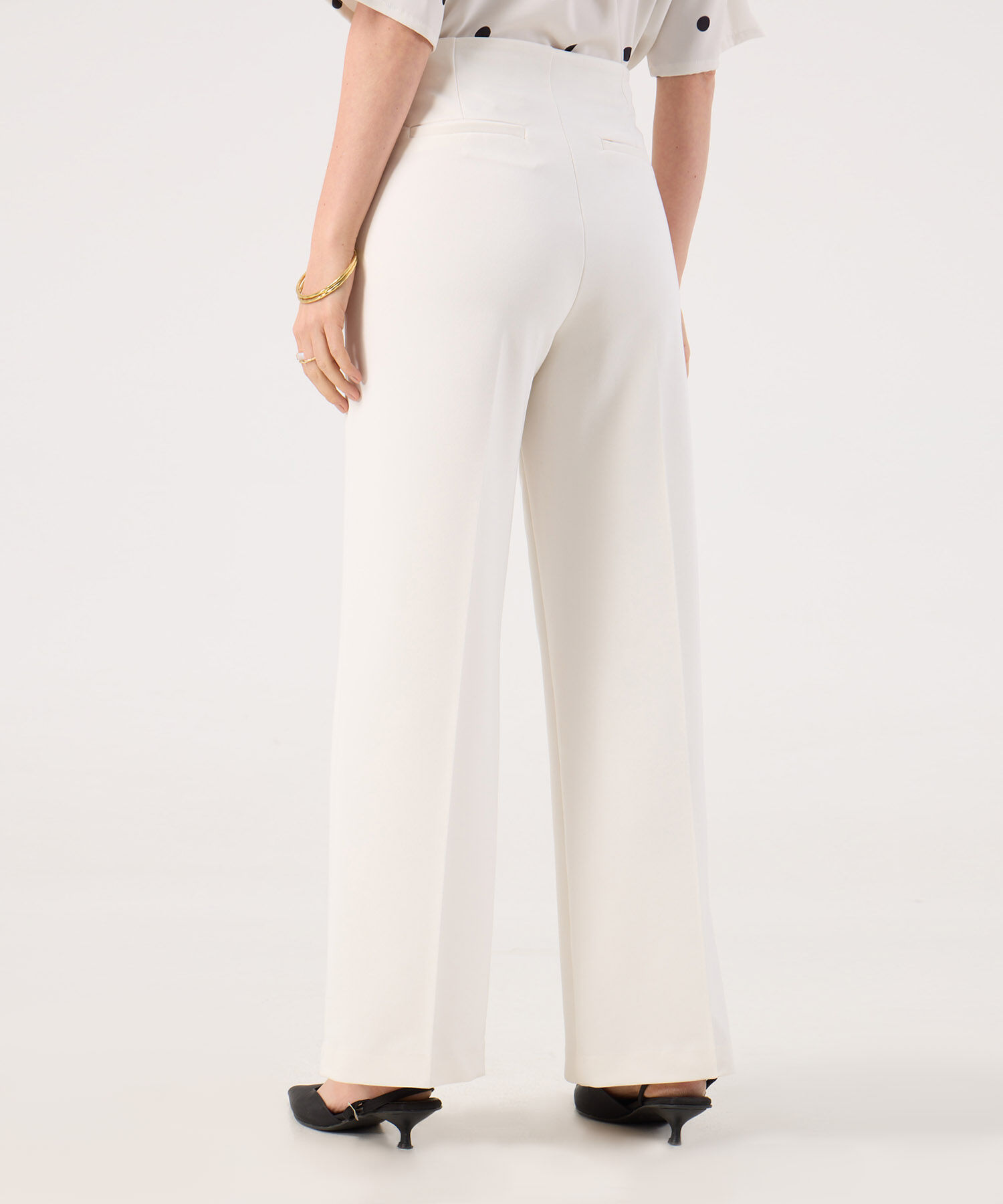 Pantalon Casual Unicolor