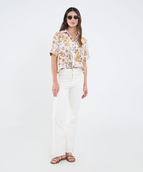 Camisa Manga Corta Estampada