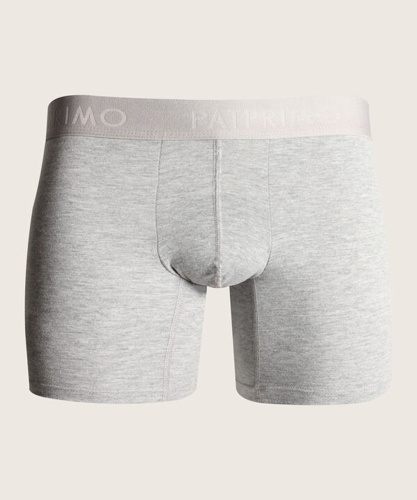 Boxer Pack X2 Pantaloncillo Medio El&aacute;stico Expuesto Estampado Mini - Unicolor