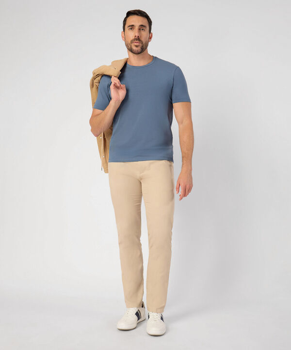 Camiseta Basica Cuello Redondo 