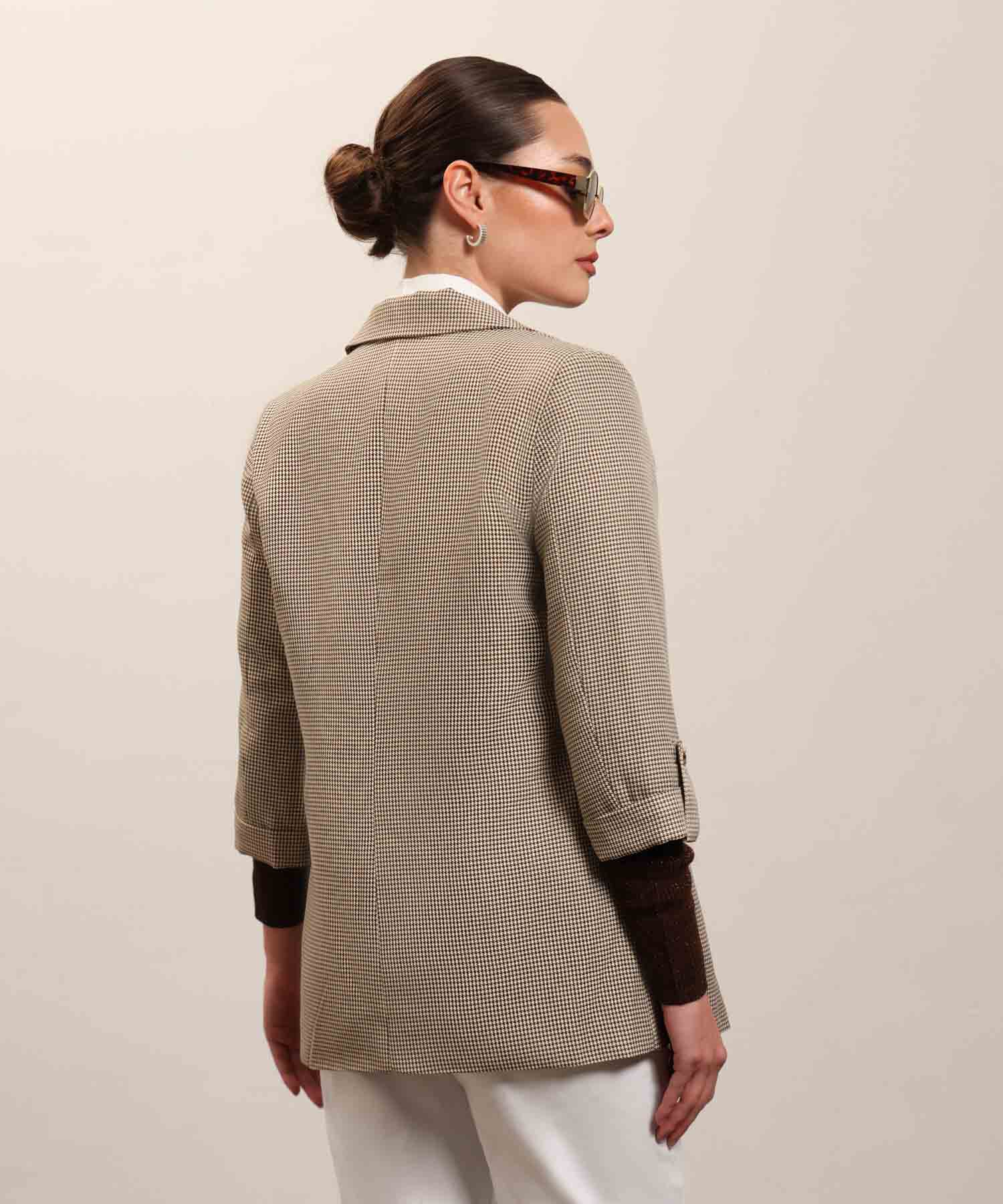 Blazer A Cuadros 