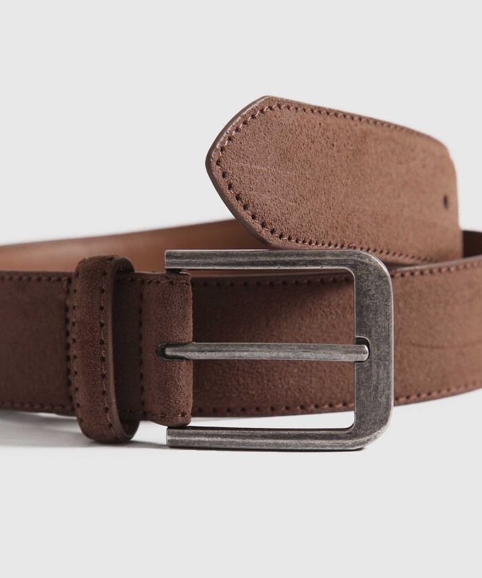 Cinturón Efecto Gamuzado