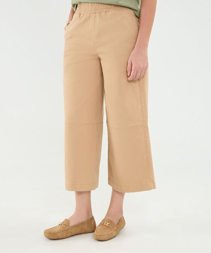 Pantalon Con Pretina Encauchada Para Mujer