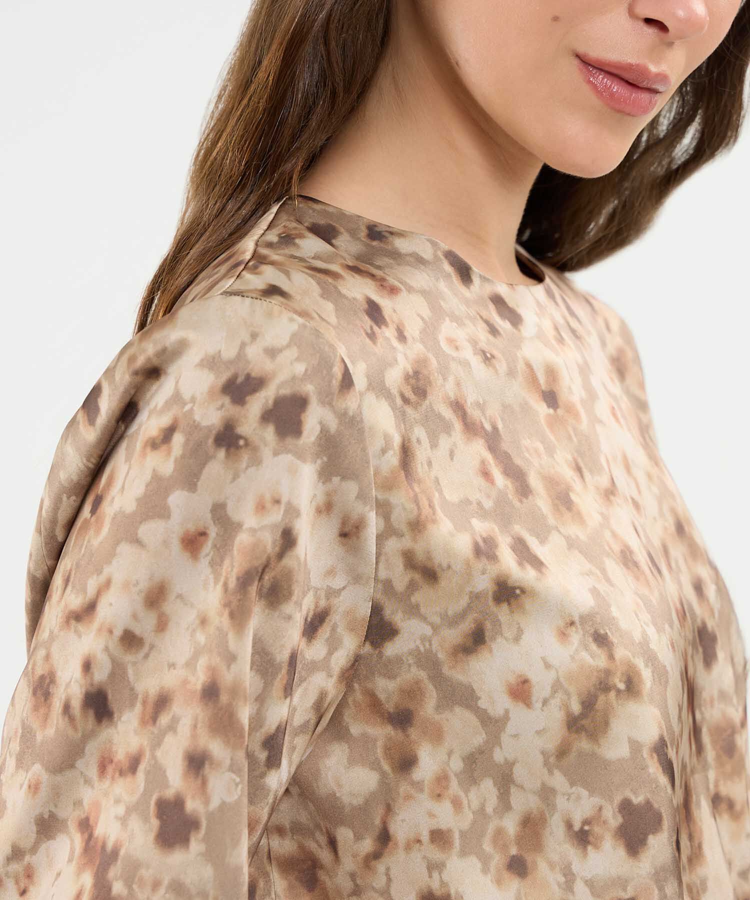 Blusa Manga Corta Para Mujer