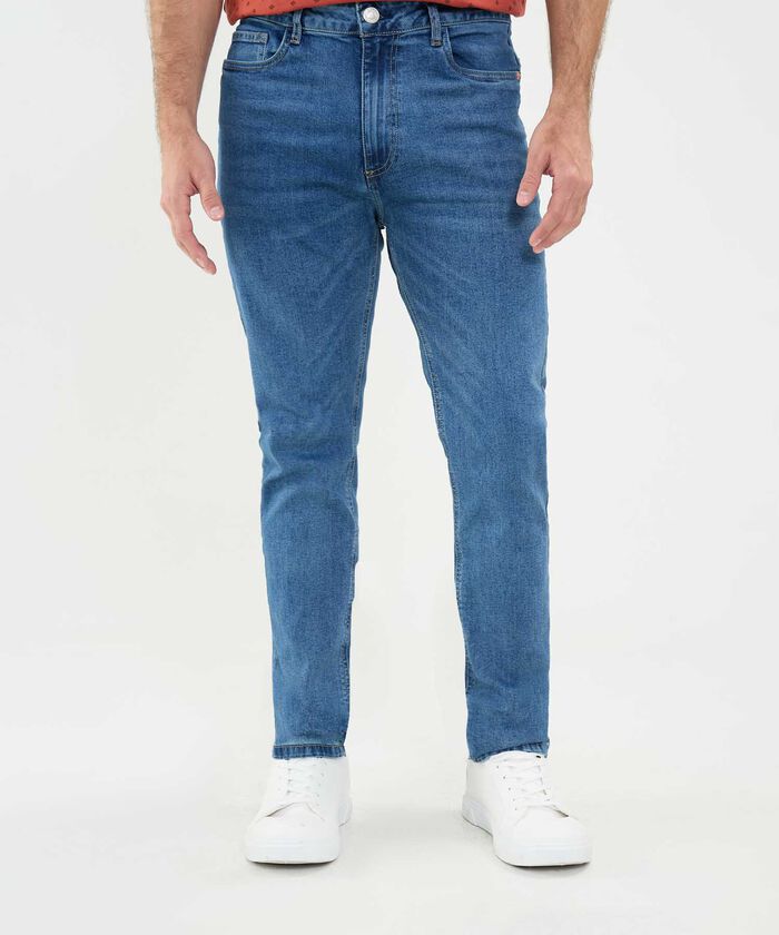 Jeans Slim Tono Medio
