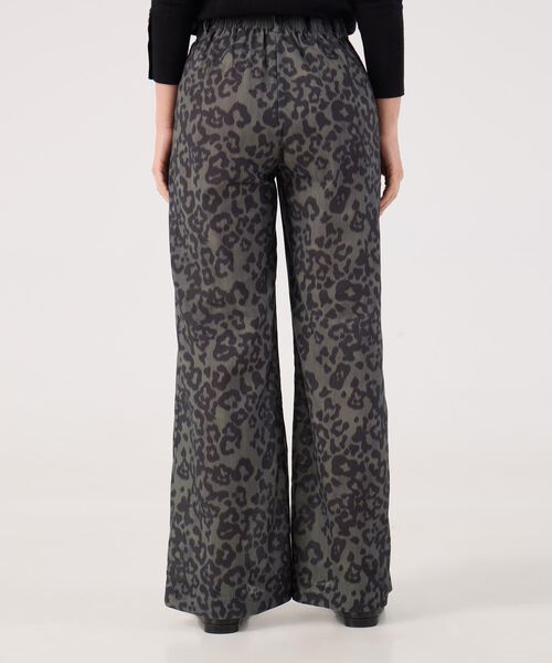 Pantalon Animal Print Fluido 