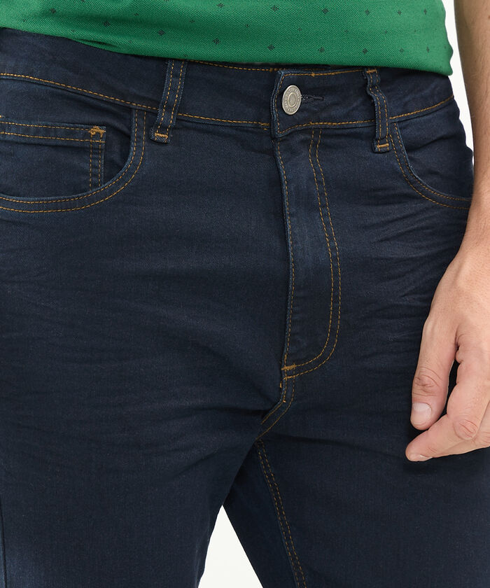 Jeans Regular Tono Oscuro