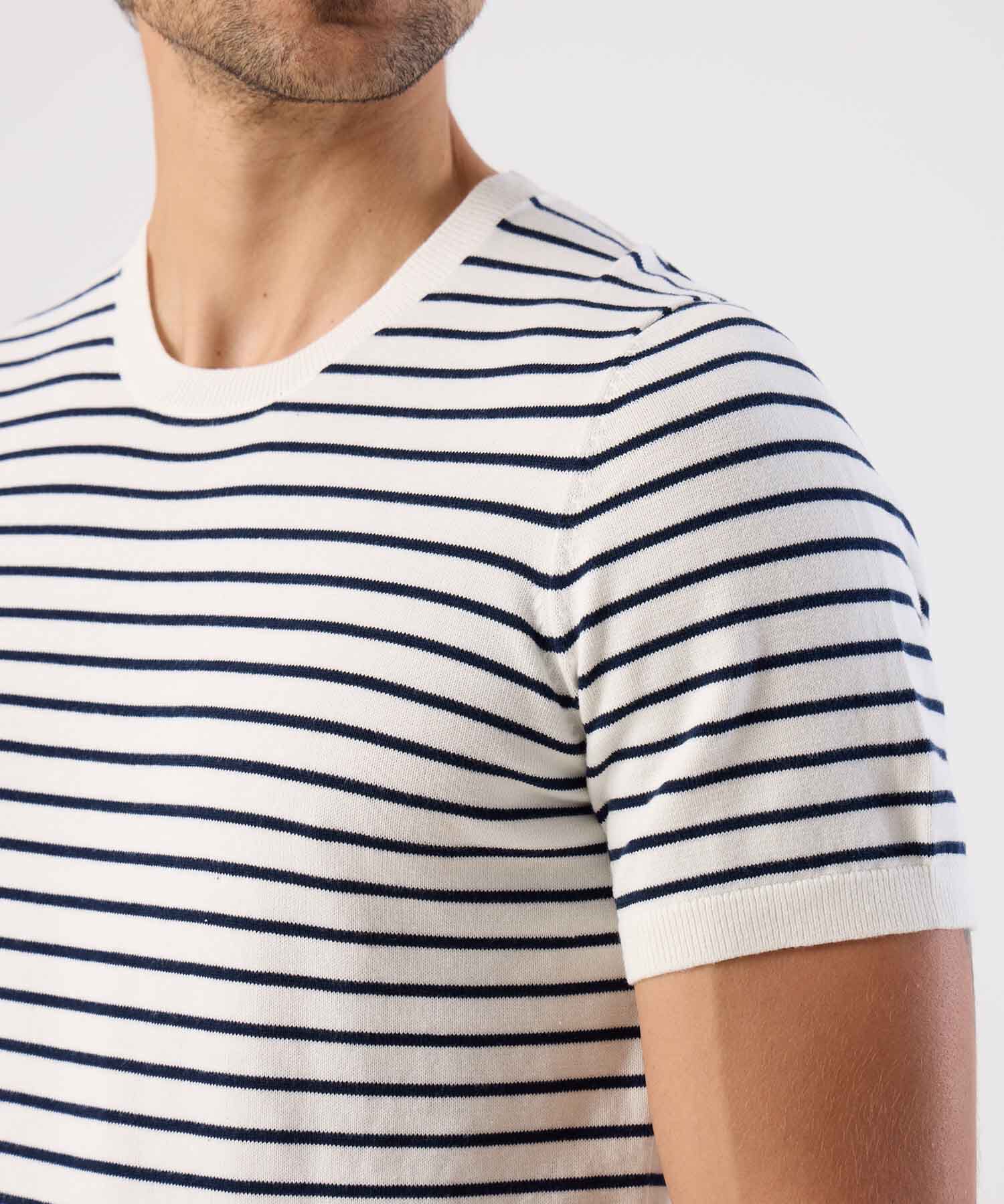 Camiseta En Tejido De Punto Para Hombre