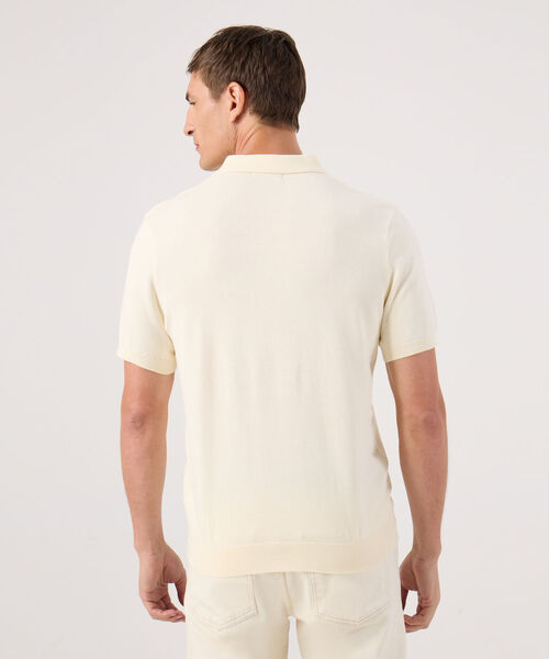 Polo Tejida Para Hombre