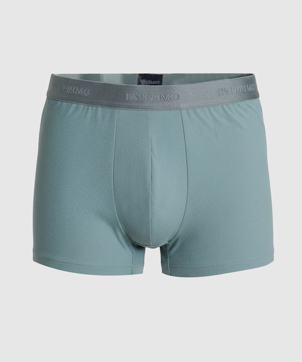 Set X2 B&oacute;xers Largos Con Textura Microperforada Para Hombre