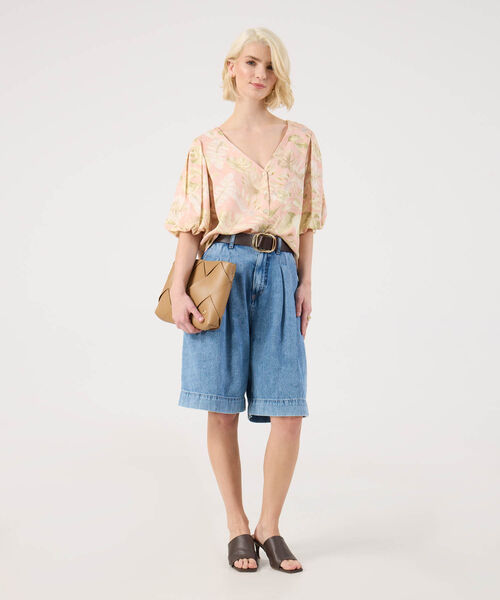 Blusa Emanga Globo Estampada image number null