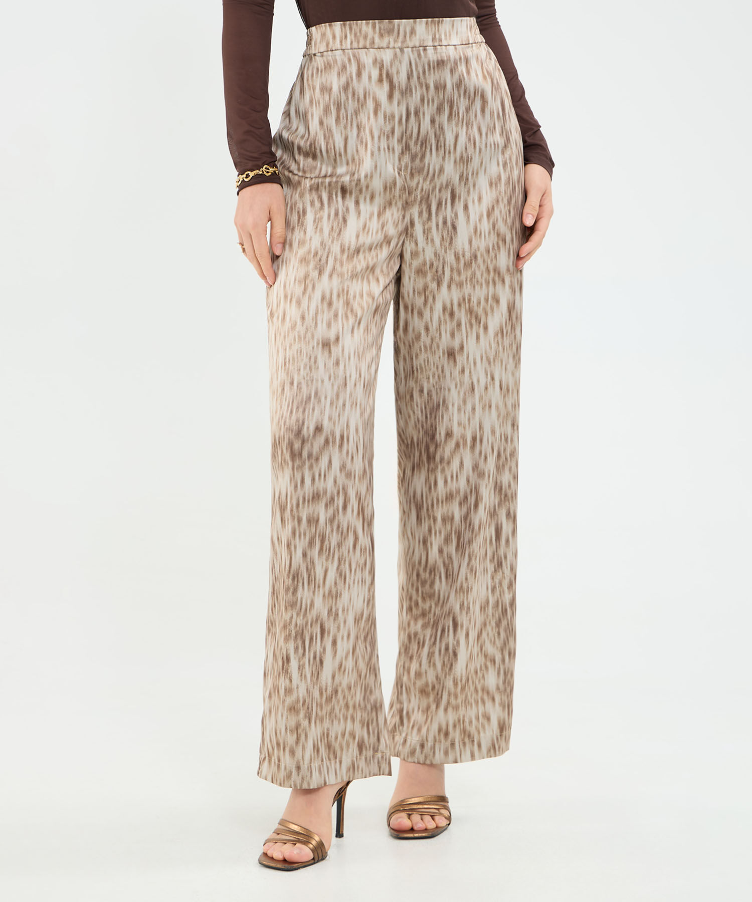 Pantal&oacute;n estampado para mujer