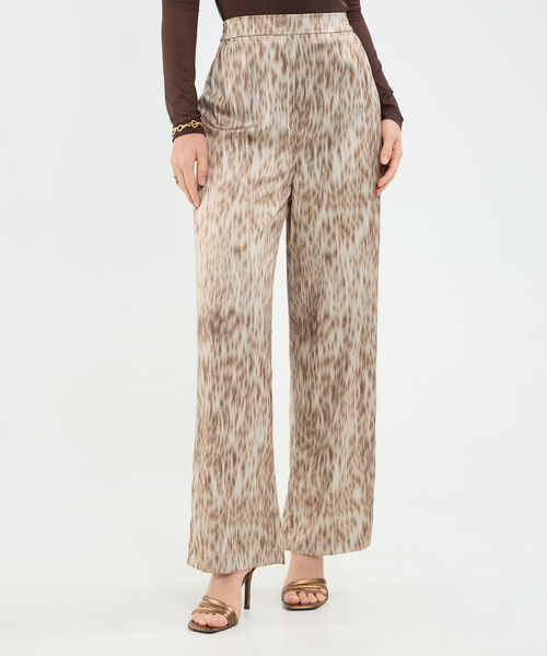 Pantal&oacute;n estampado para mujer image number null