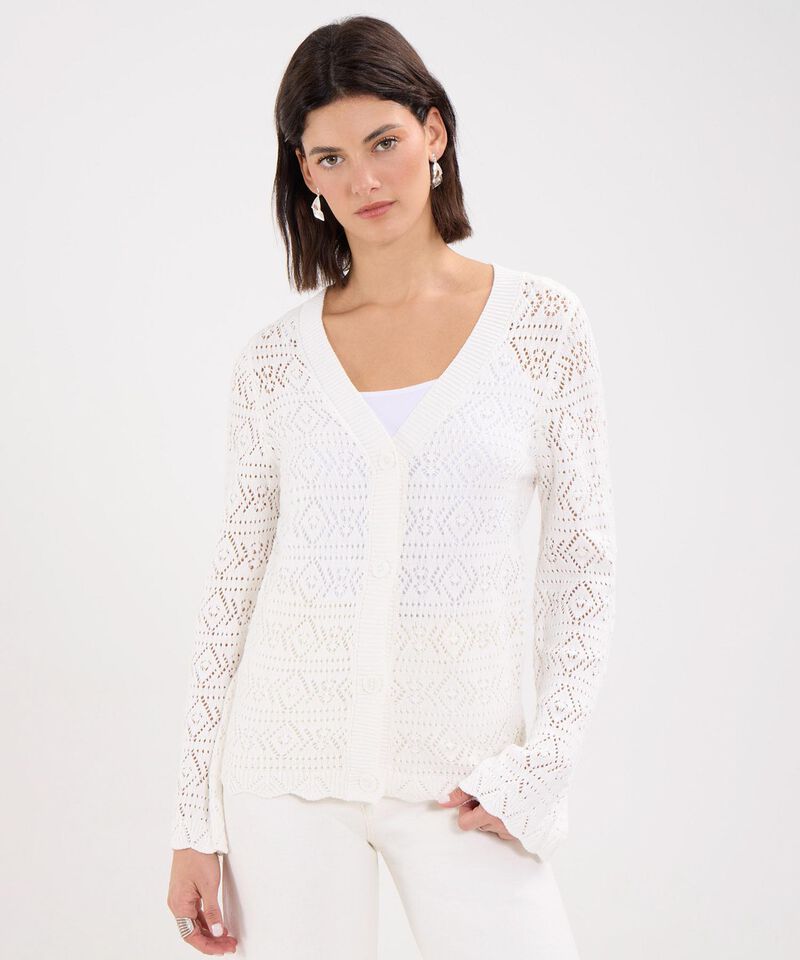 Saco Saco Abierto Con Botones Expuestos