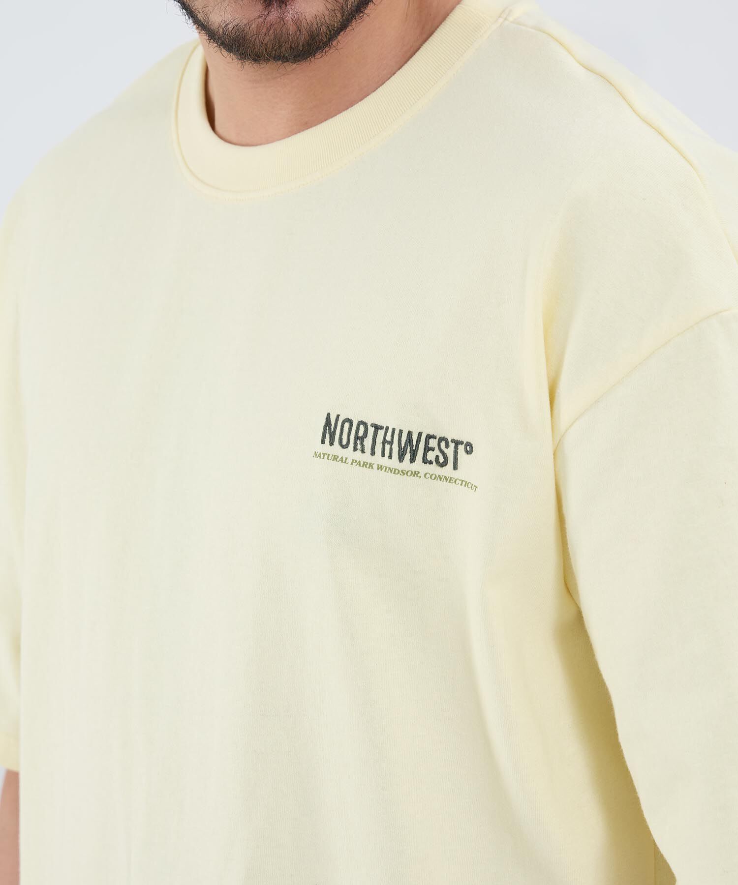 Camiseta Boxy Con Bordado