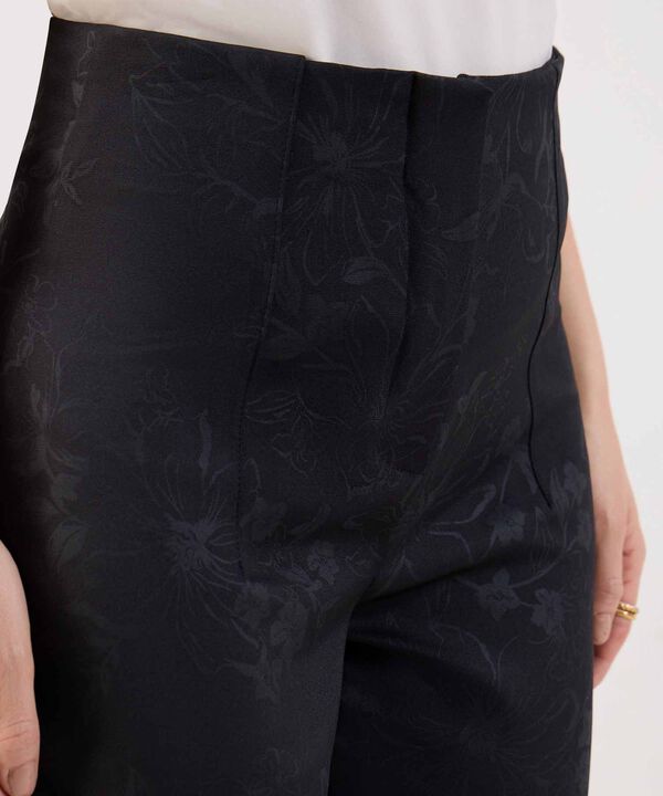 Pantal&oacute;n de Tiro Alto Estampado para Mujer