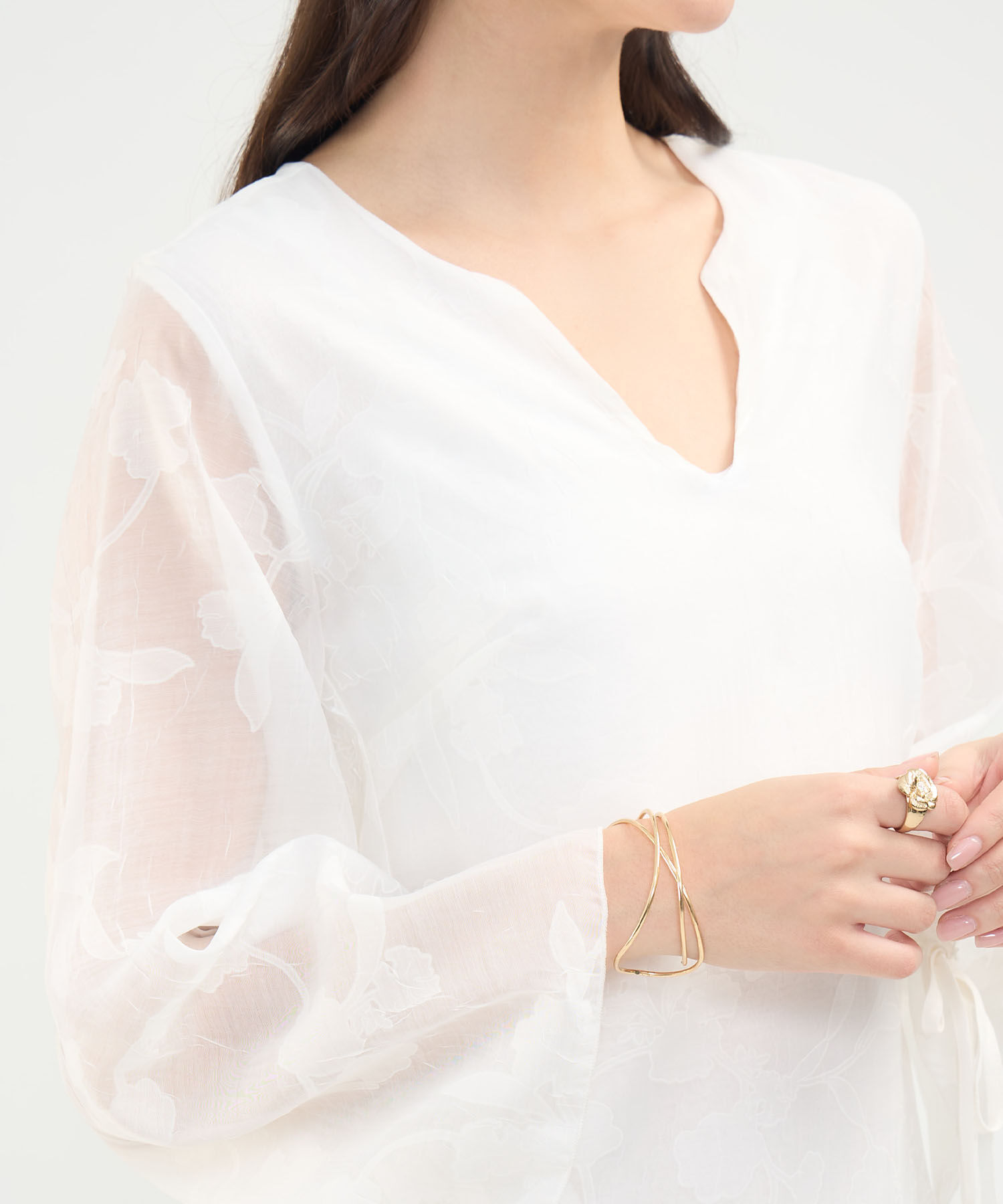 Vestido Corto Escote en V