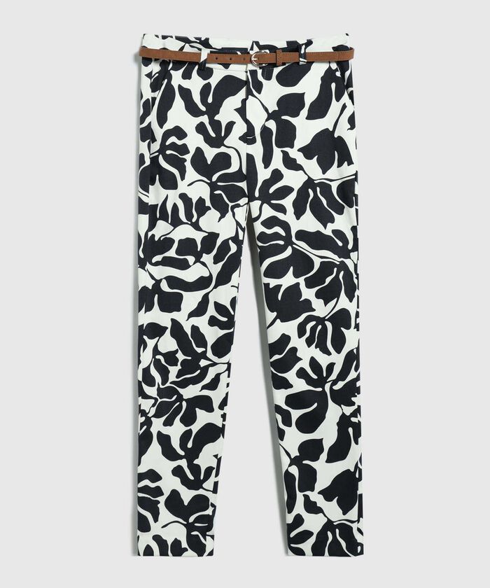 Pantalón Chino Estampado