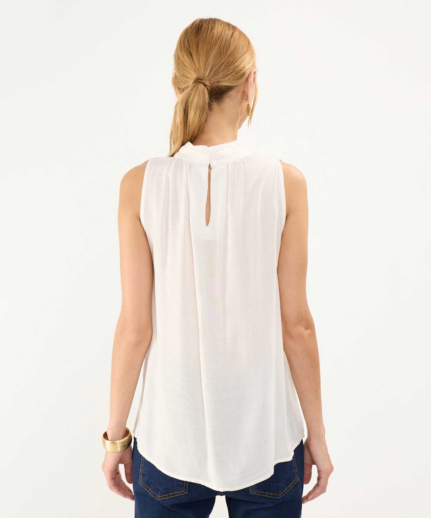 Blusa Cuello Alto