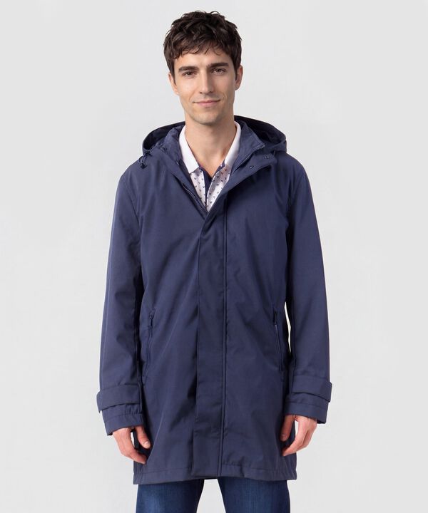 Chaqueta Tipo Parka Con Capucha Para Hombre image number null