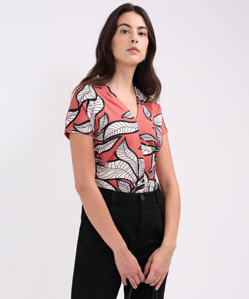 Camiseta Manga Corta Estampada image number null