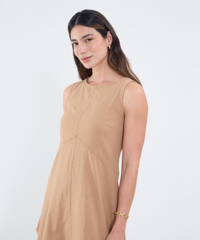 Vestido Escote Redondo