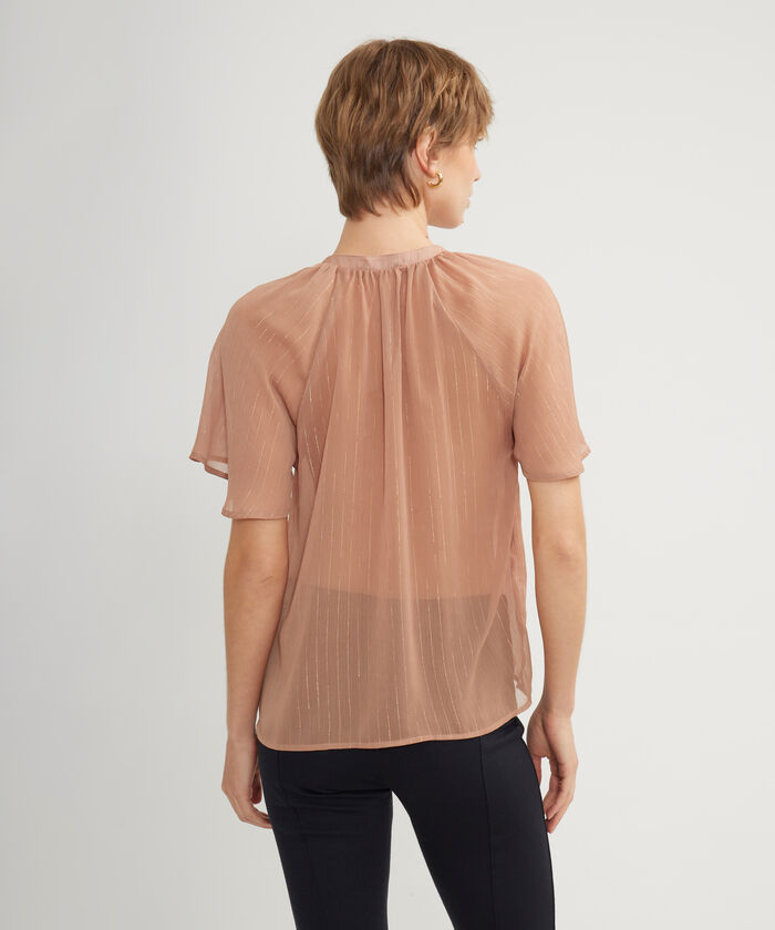 Blusa Escote Redondo