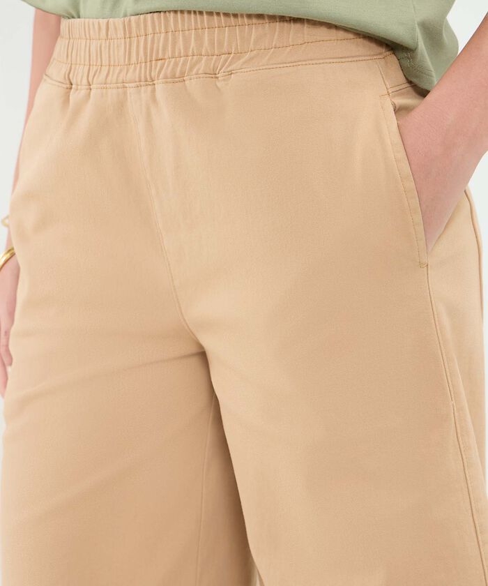 Pantalon Con Pretina Encauchada Para Mujer
