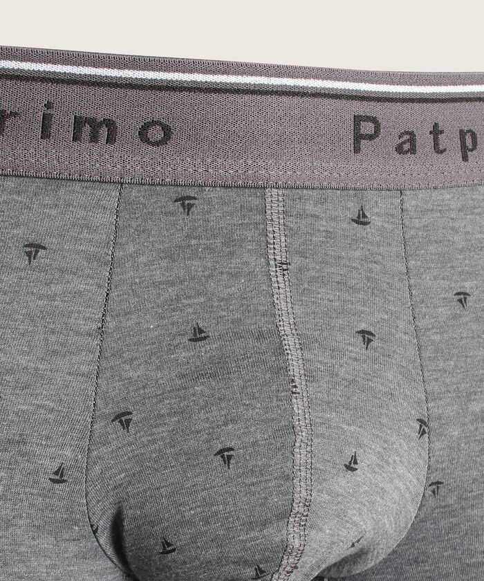 Boxer Pack X3 Medio Algodón Estampado Miniprint