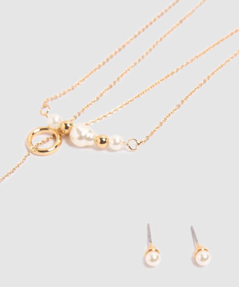 Set X2 Accesorios Dorados 