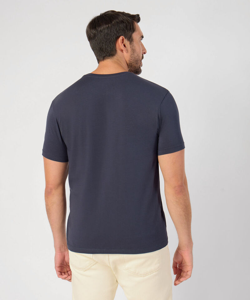 Camiseta Basica Cuello Redondo 