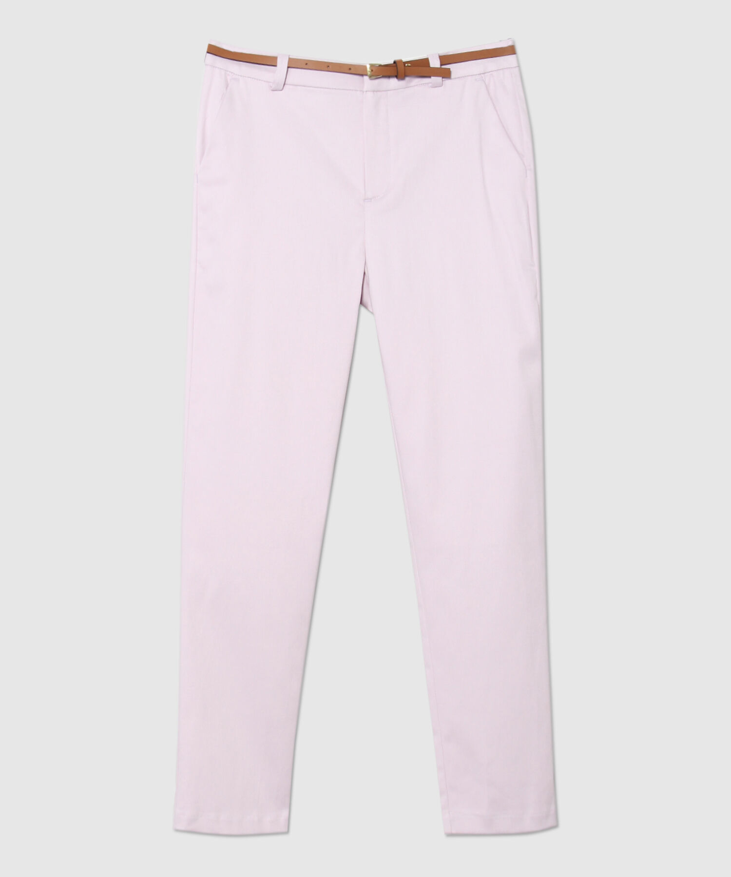 Pantalon Basico Bolsillos Diagonal