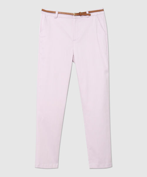 Pantalon Basico Bolsillos Diagonal