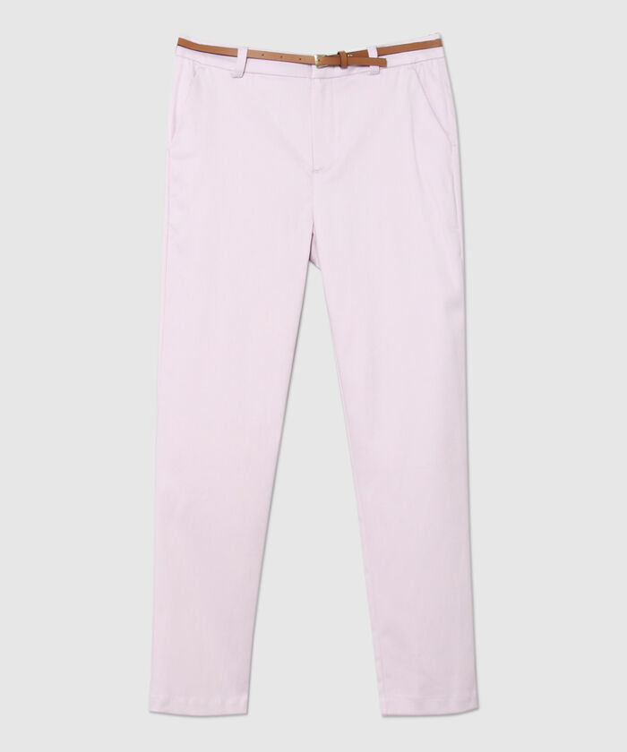 Pantalon Basico Bolsillos Diagonal