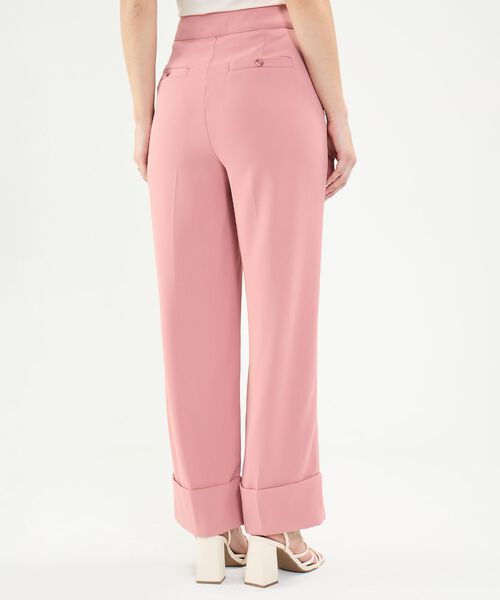 Pantalón Casual con Doblez