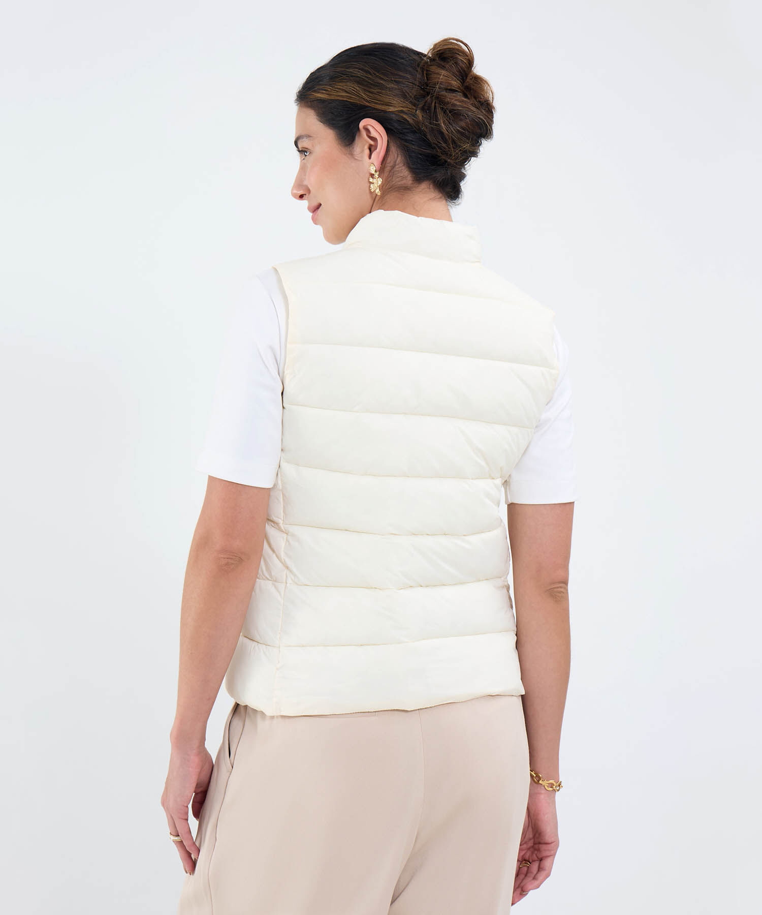 Chaleco Unicolor Acolchado