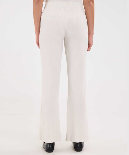 Pantalón Flare Texturizado