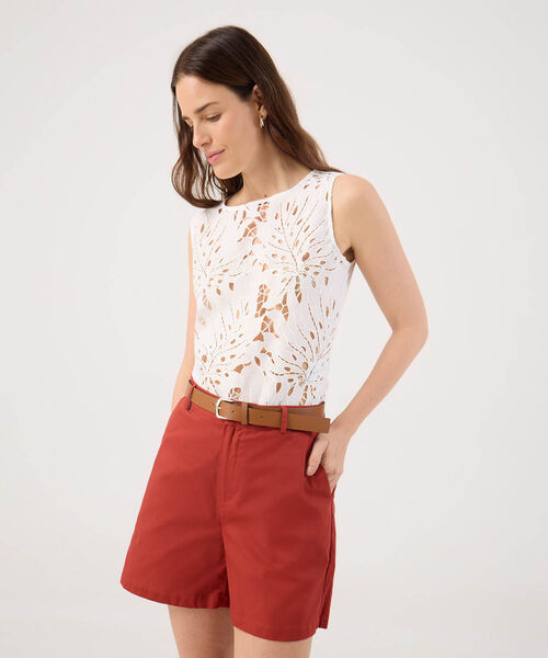 Blusa Texturizada Manga Sisa image number null