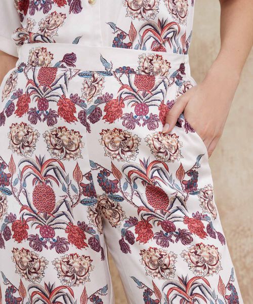 Pantalon Estampado Beatriz Camacho image number null