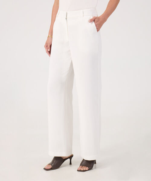 Pantalon recto unicolor  image number null