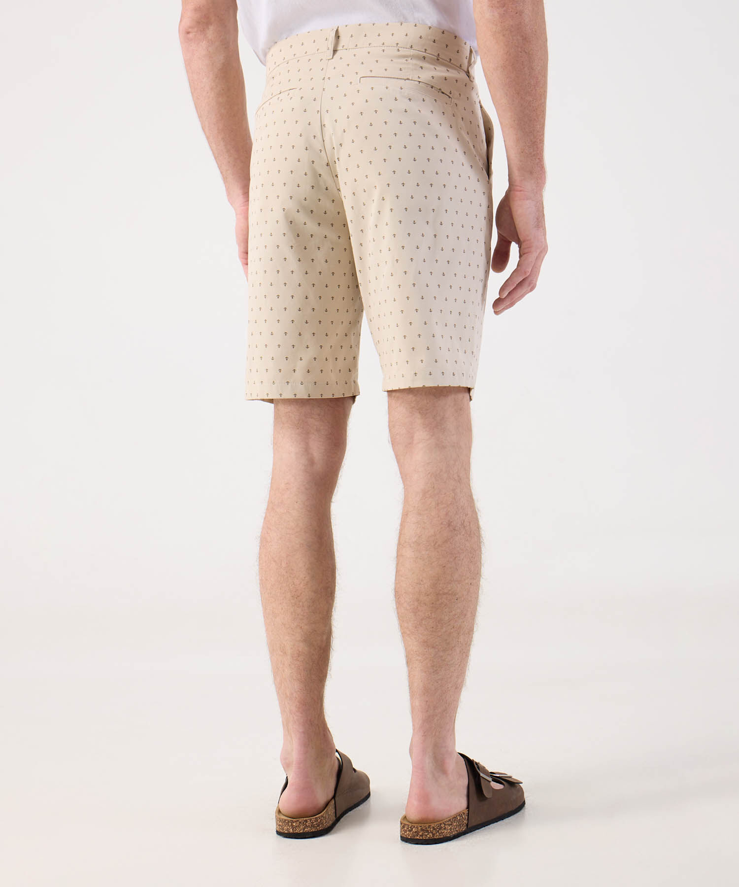Bermuda Estampada Cl&aacute;sica de Verano Para Hombre
