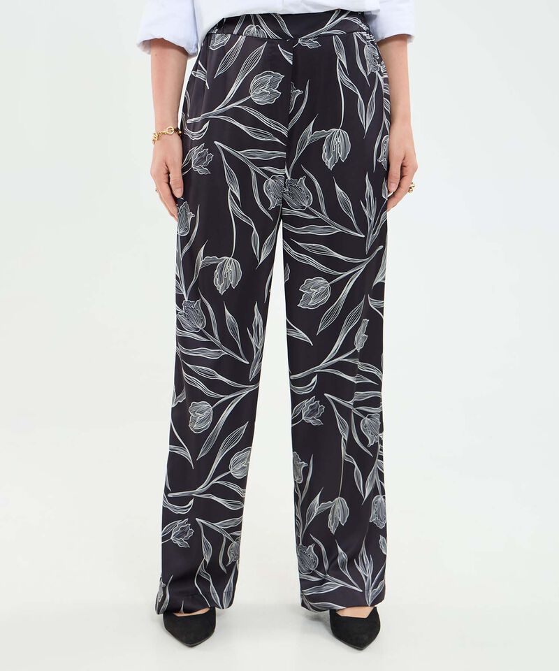 Pantal&oacute;n estampado para mujer