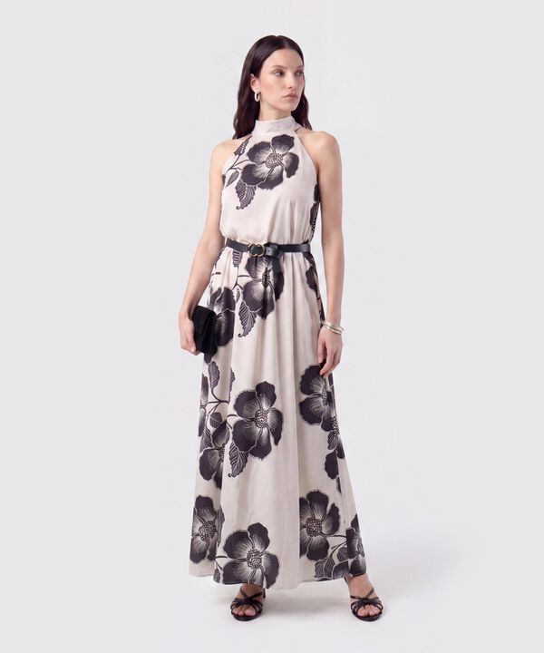 Vestido Cuello Halter Largo para Mujer image number null
