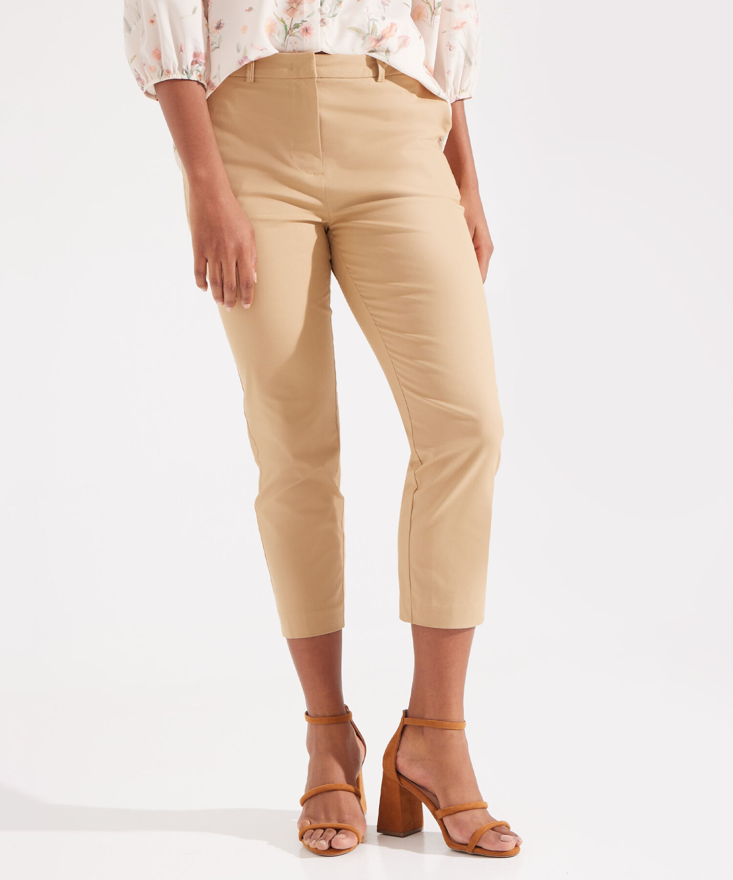 Pantalón Capri Con Bolsillos