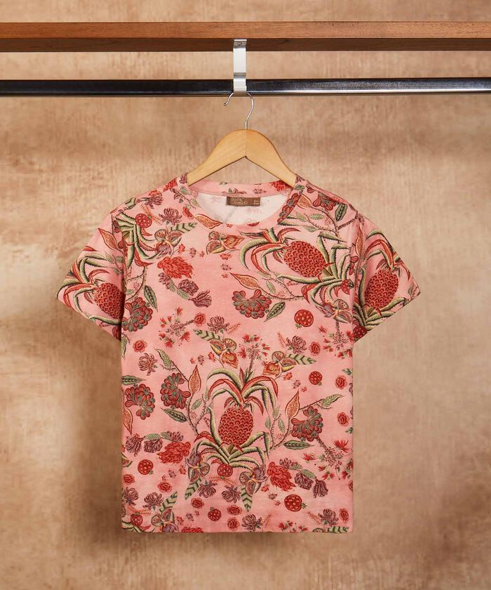 Camiseta Manga Corta Estampada Campaña Beatriz Camacho