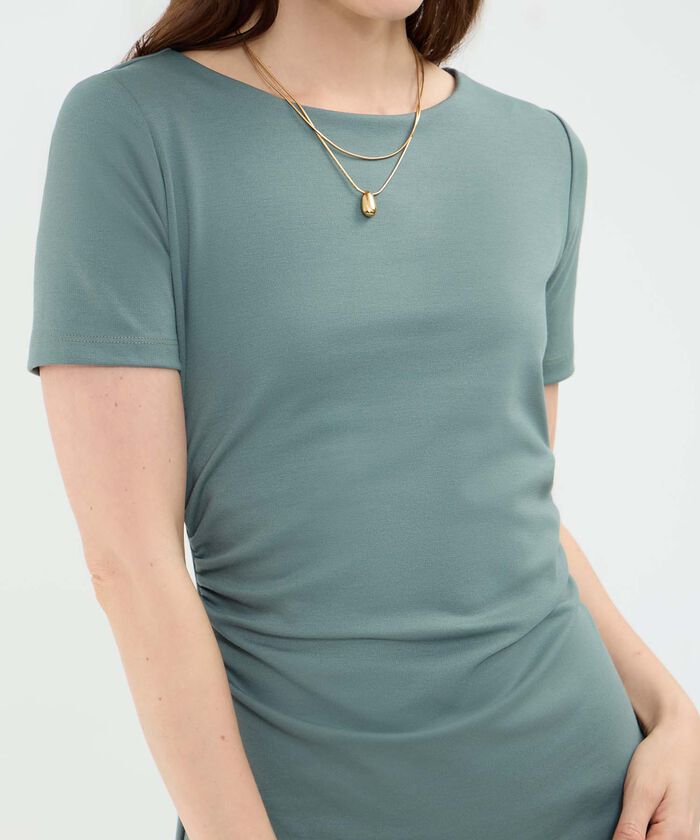 Vestido Efecto Drapeado